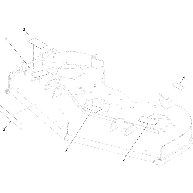Deck and Decal Assembly No. 139-8097