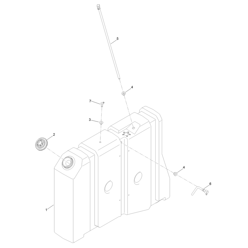 Fuel Tank Assembly No 136-1572