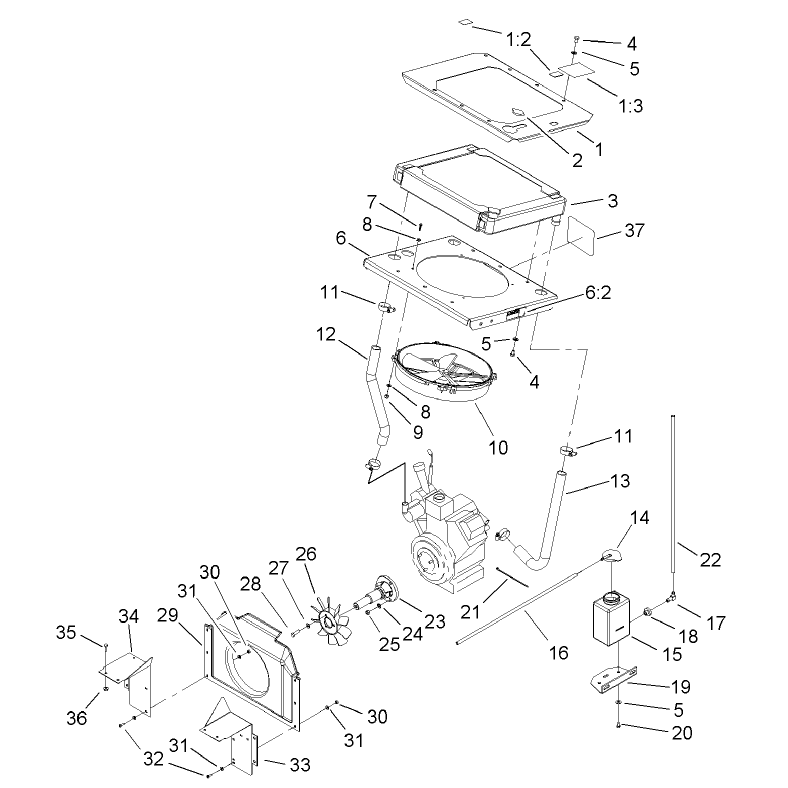 Cooling System Assembly