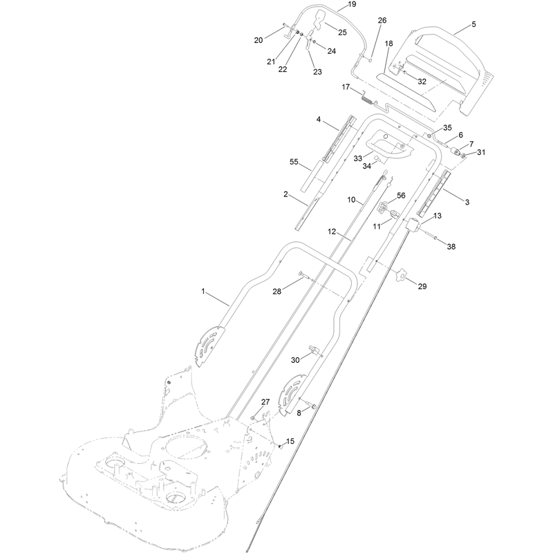 Handle and Electrical Assembly