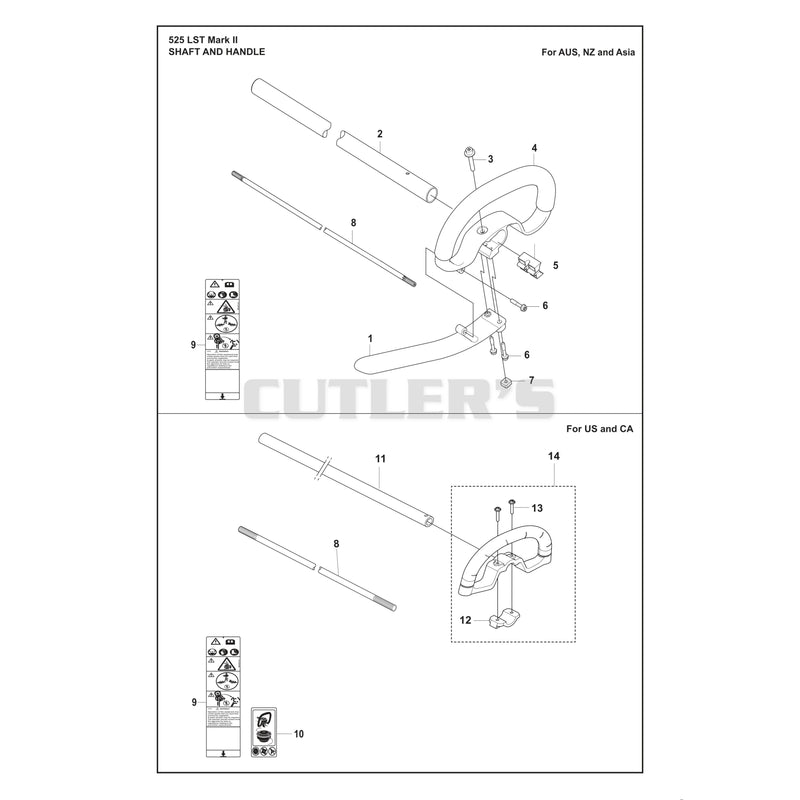 SHAFT AND HANDLE