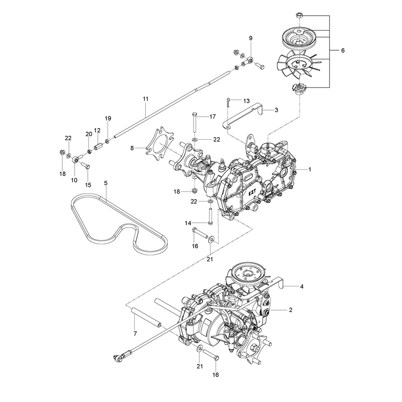 HYDRAULIC PUMP - MOTOR