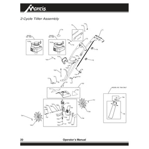 2-Cycle Tiller Assembly