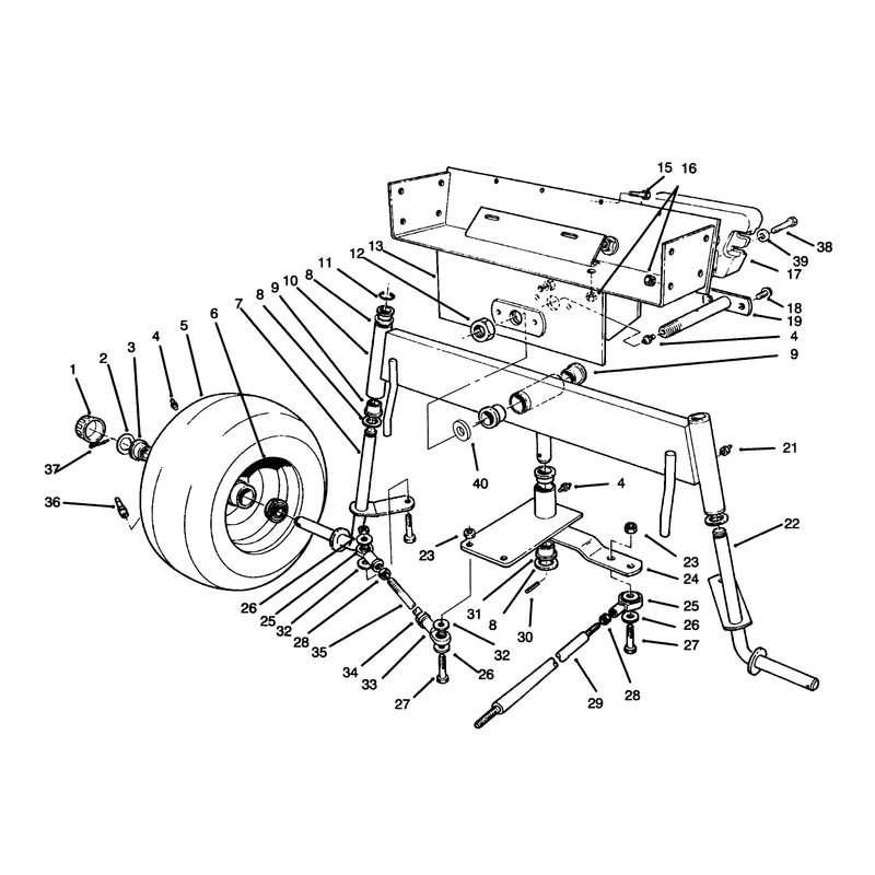 Rear Axle Assembly