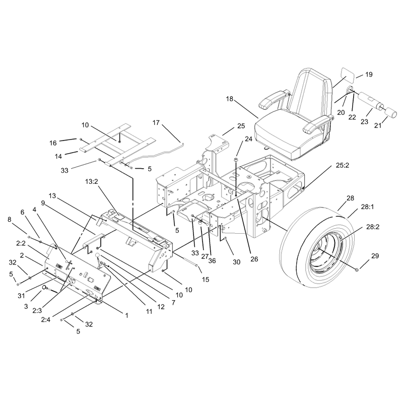 Main Frame Assembly