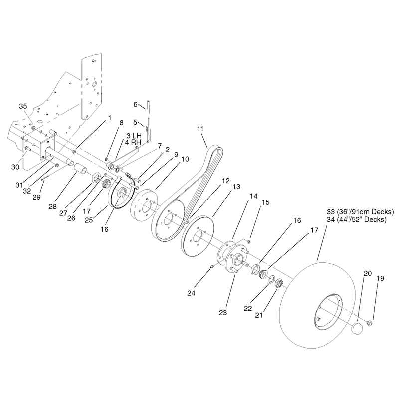 Wheel Drive and Brake System Assembly