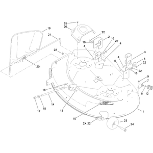 42 Inch Deck Assembly