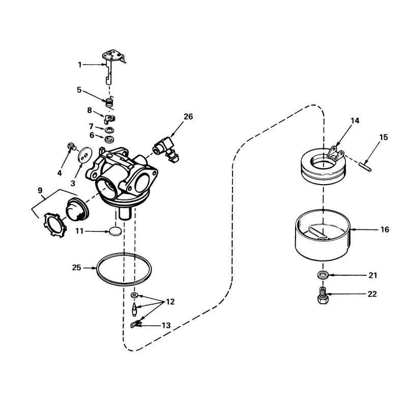 Carburetor No 632050