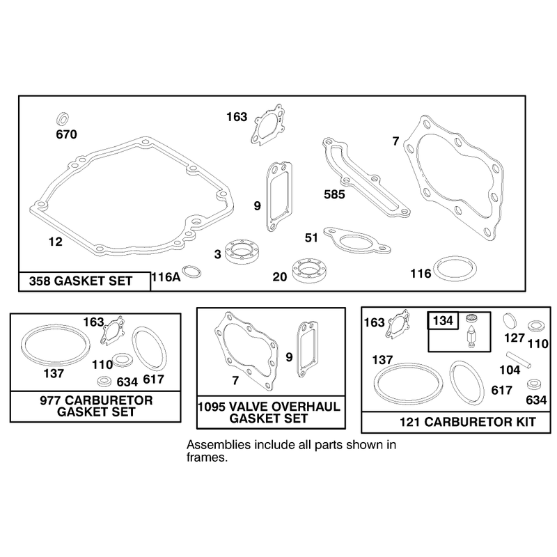 Engine Briggs and Stratton Model 12h802-1758-E1