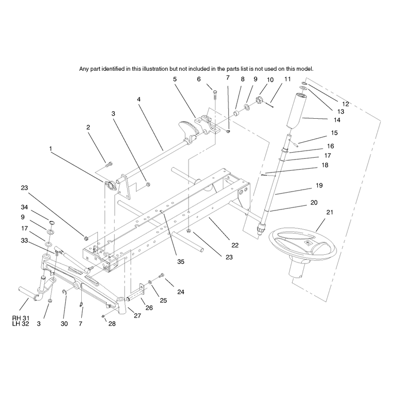 Frame Axle and Steering System