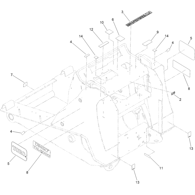 Frame Assembly No. 163-8897