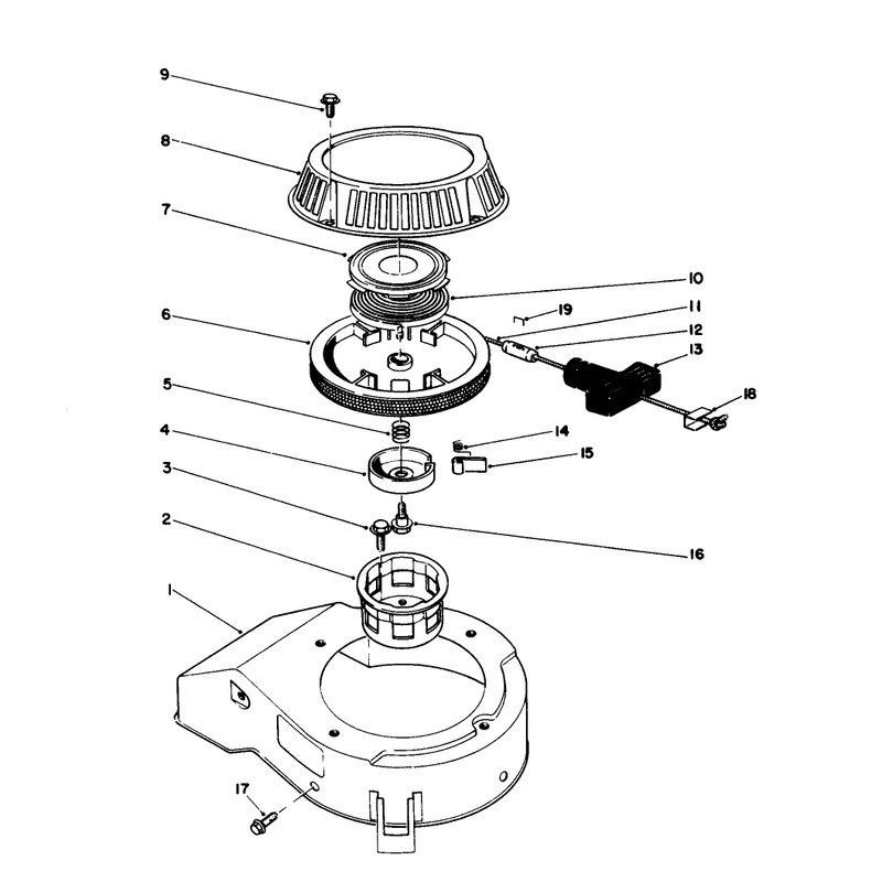 Recoil Assembly Model No 47pj8