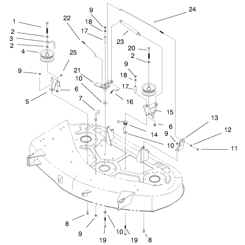 Idler & Brake Assembly