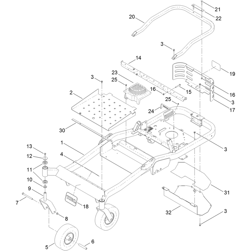 Main Frame Assembly