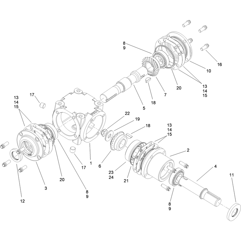 Gearbox Assembly No 107-9887
