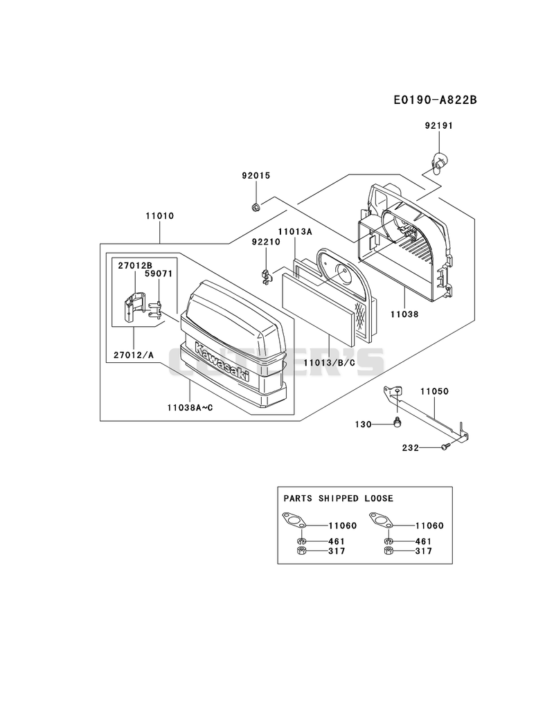 AIR-FILTER/MUFFLER