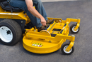 Walker deck-height-adjuster
