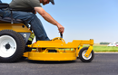 Walker deck-height-adjuster