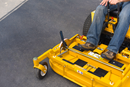 Walker deck-height-adjuster