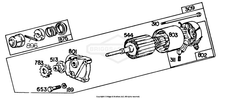 Electric Starter and Chart