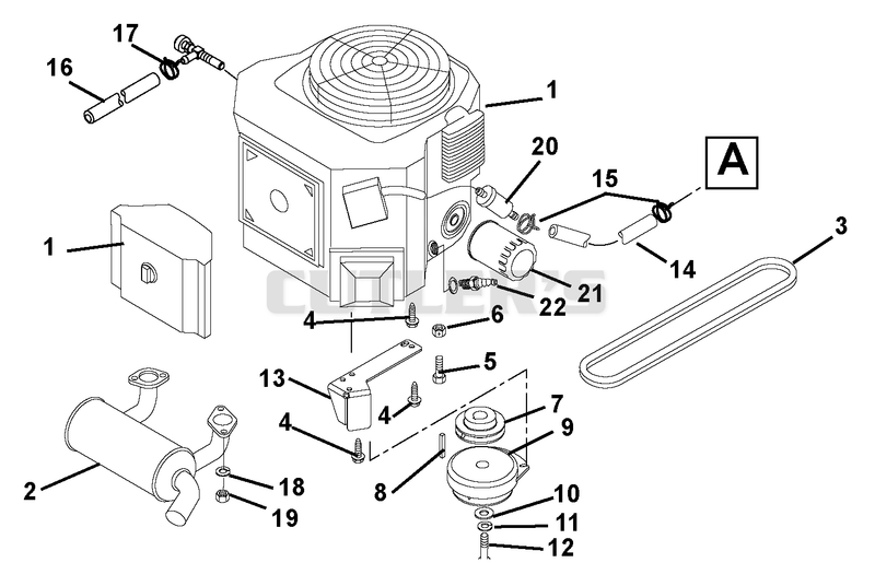Engine And Clutch