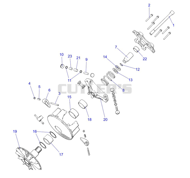 Drive Train, Clutch Primary