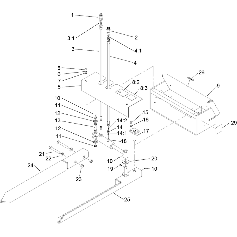 Tree Fork Assembly
