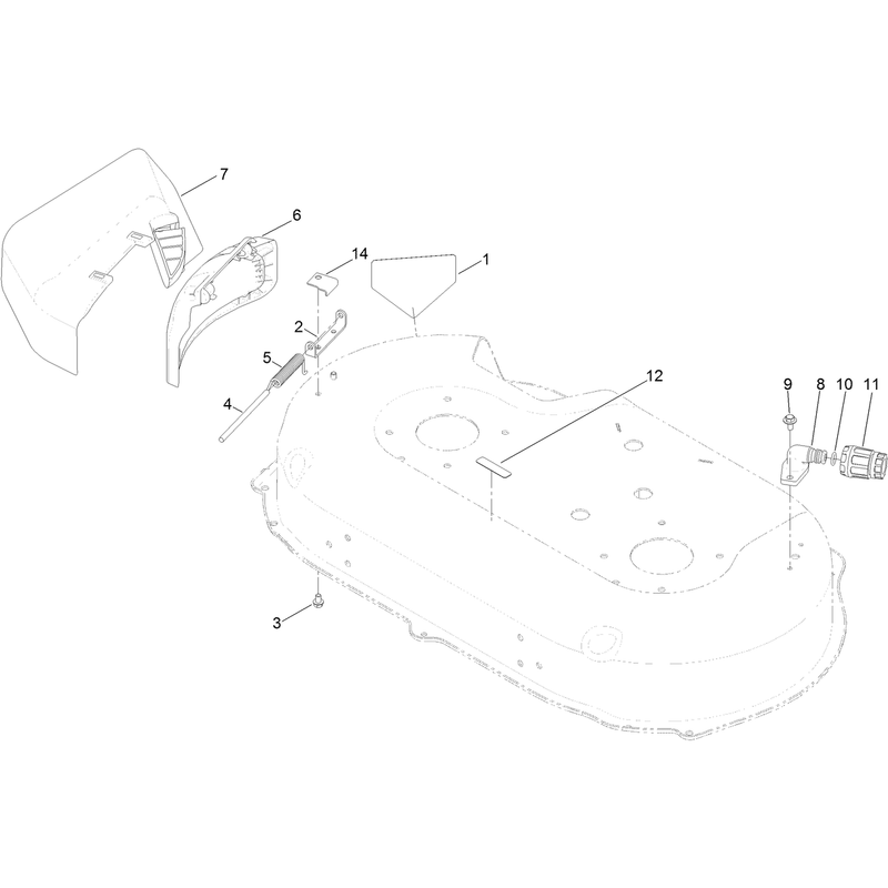 Side Discharge Chute Assembly