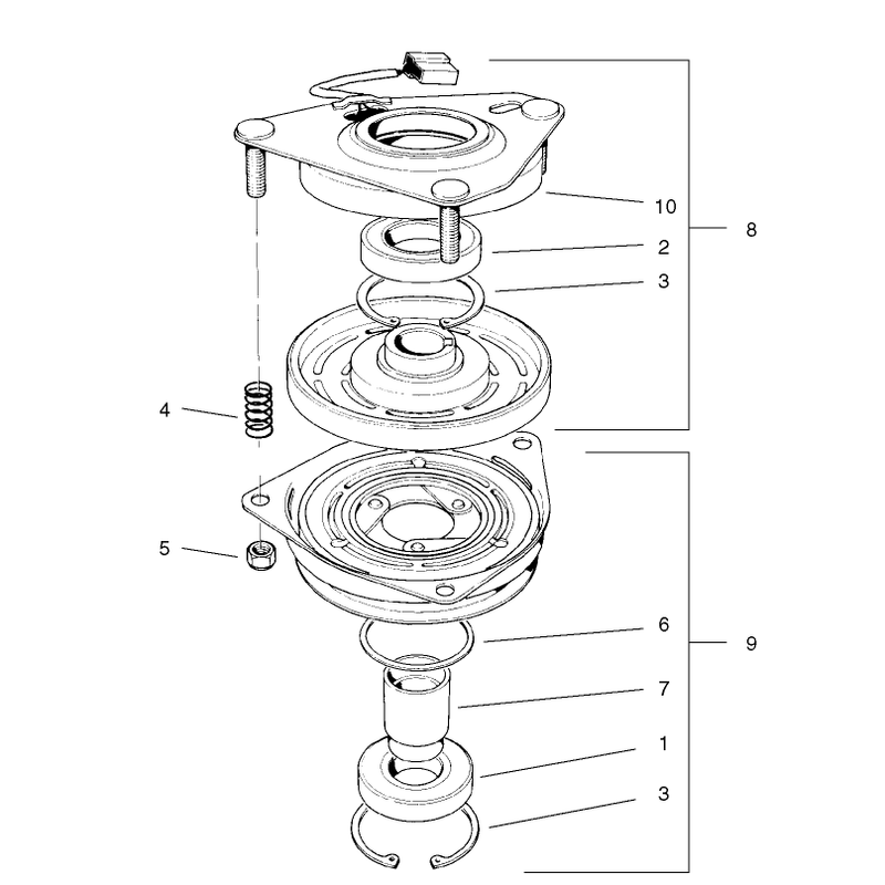 Clutchbrake Assembly No 54-3200