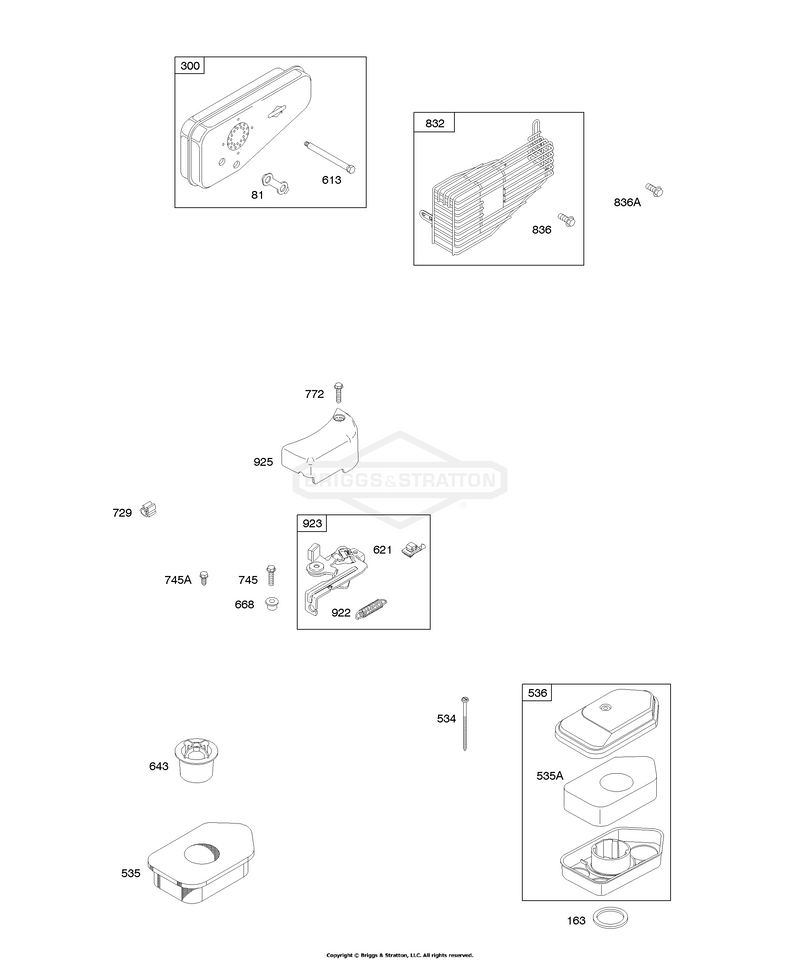 Air Cleaner, Brake, Exhaust System