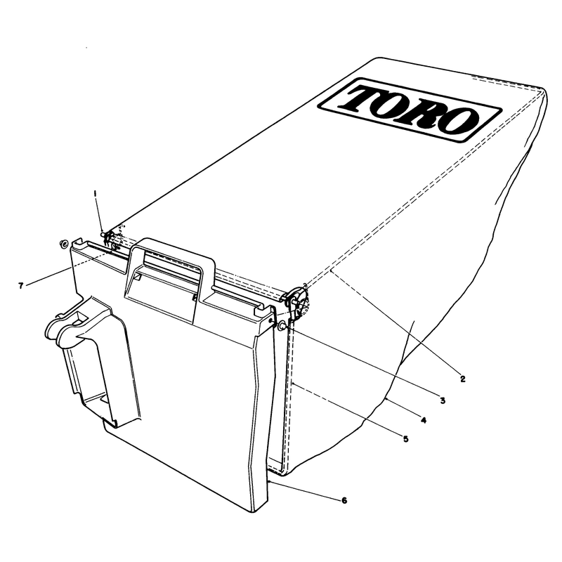 Grass Bag Assembly No 12-8859