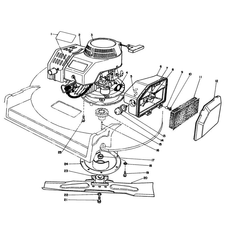 Engine Assembly Model 22035