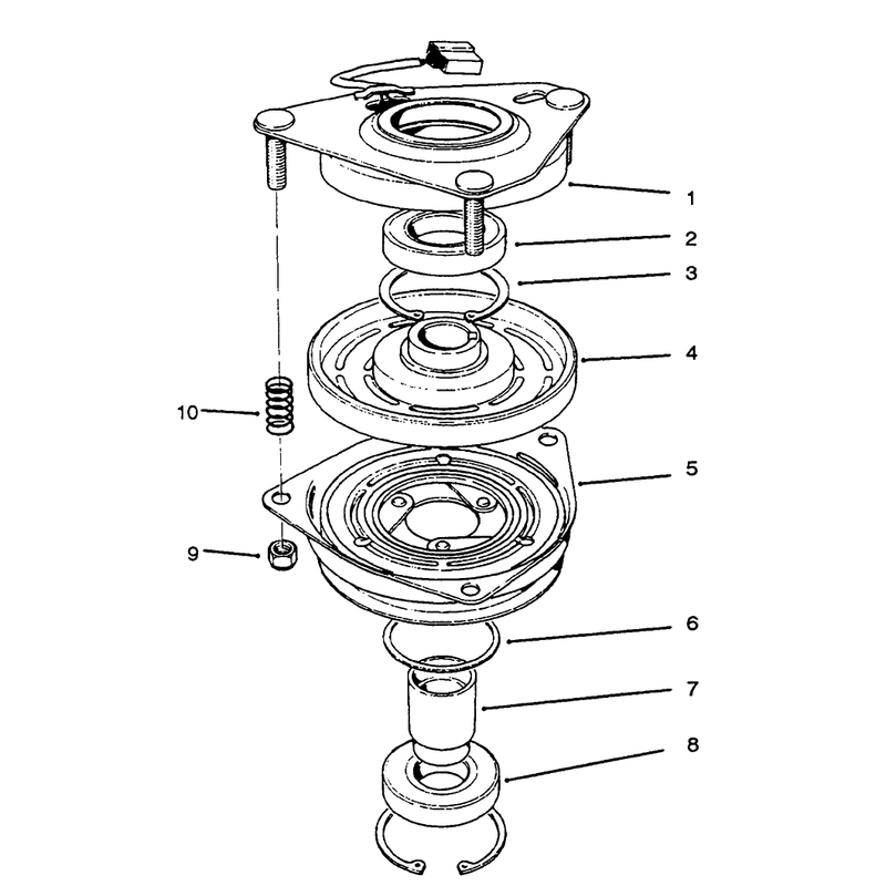 Clutch Assembly No 54-3200