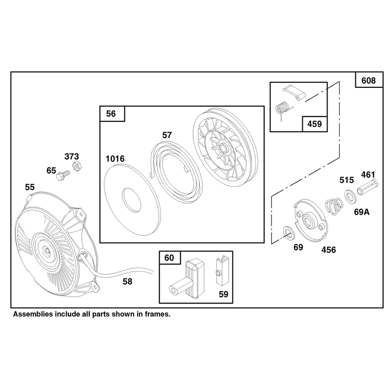 Engine Briggs and Stratton Model 135202-0263-01