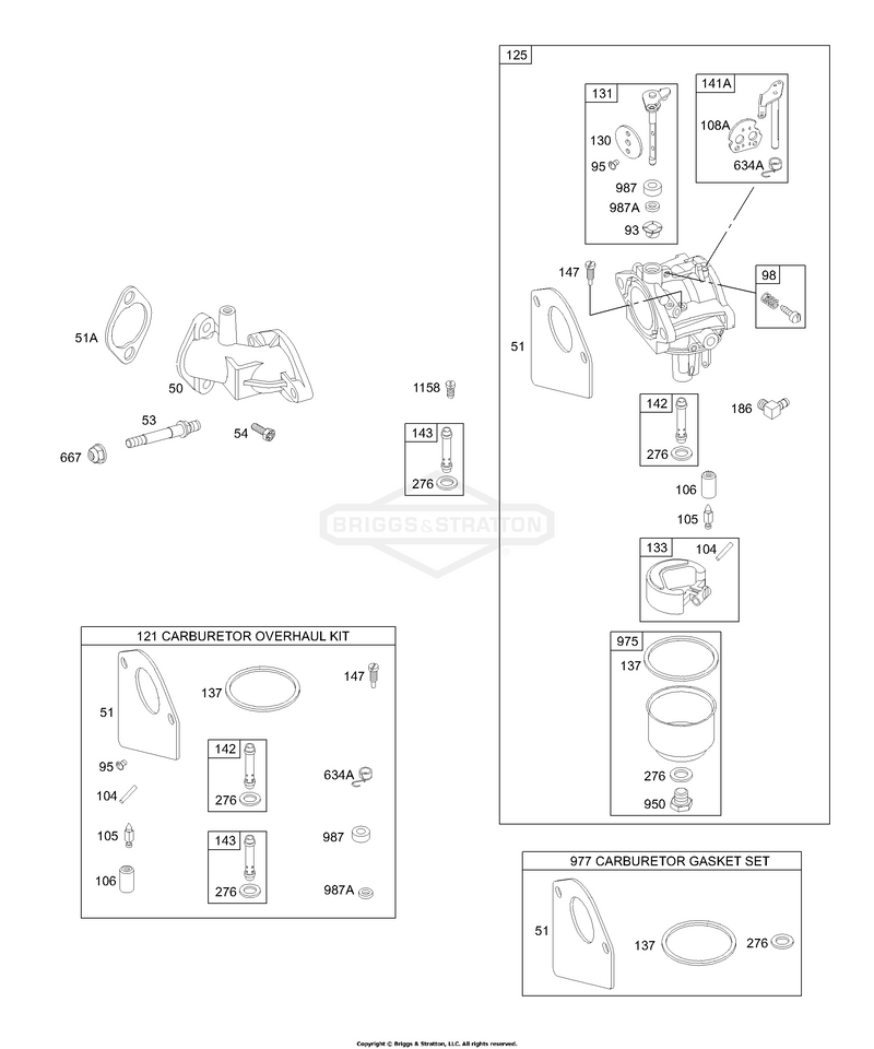 Carburetor, Gaskets