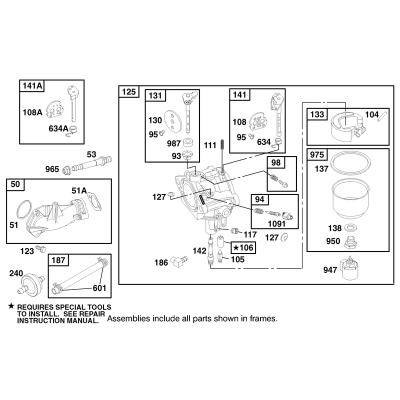 Engine Briggs and Stratton Model 28q777-0690-E1