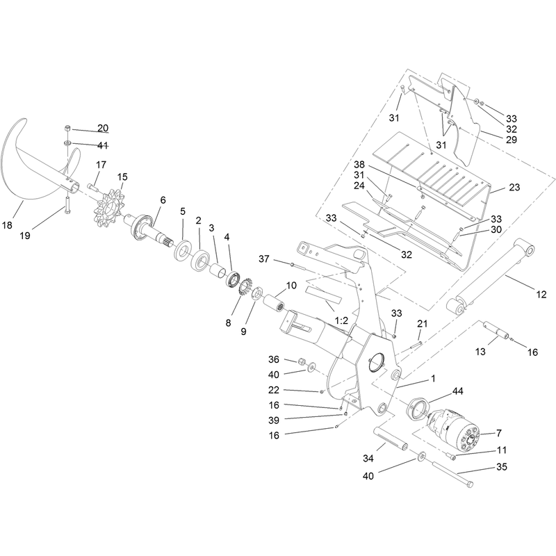Trencher Assembly