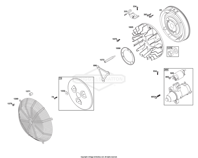 Flywheel, Ignition, and Starter Group