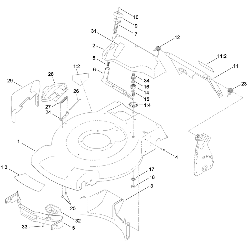 Housing and Rear Door Assembly