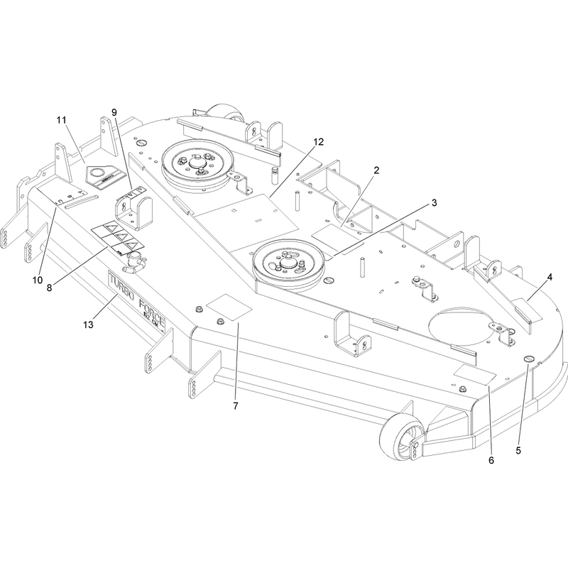 Deck Decal Assembly No 107-7663