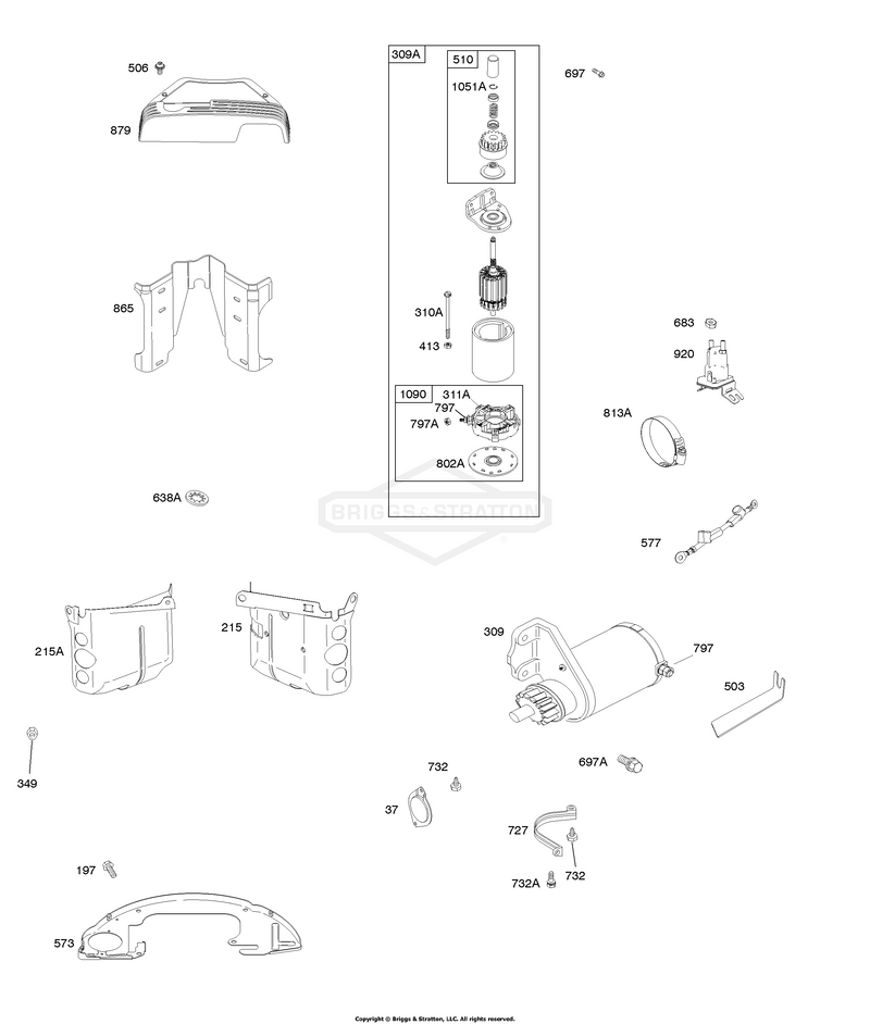 Electric Starter, Shrouds