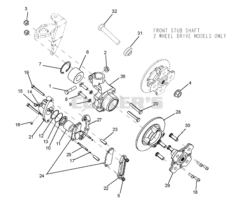 Front Brake Disc