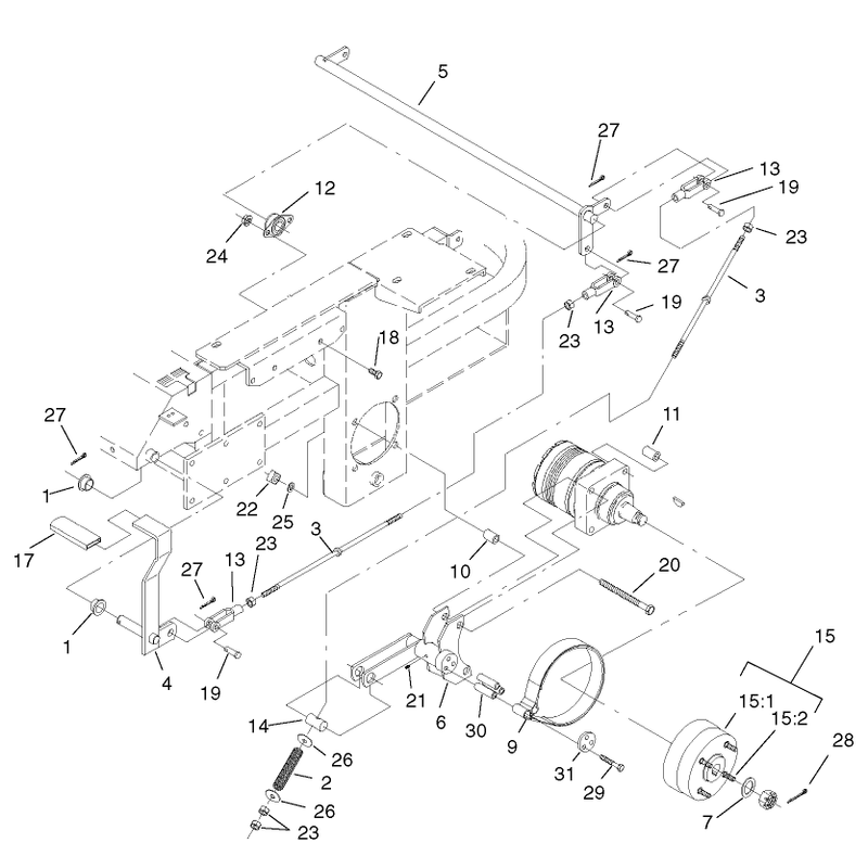 Brake and Wheel Hub Assembly