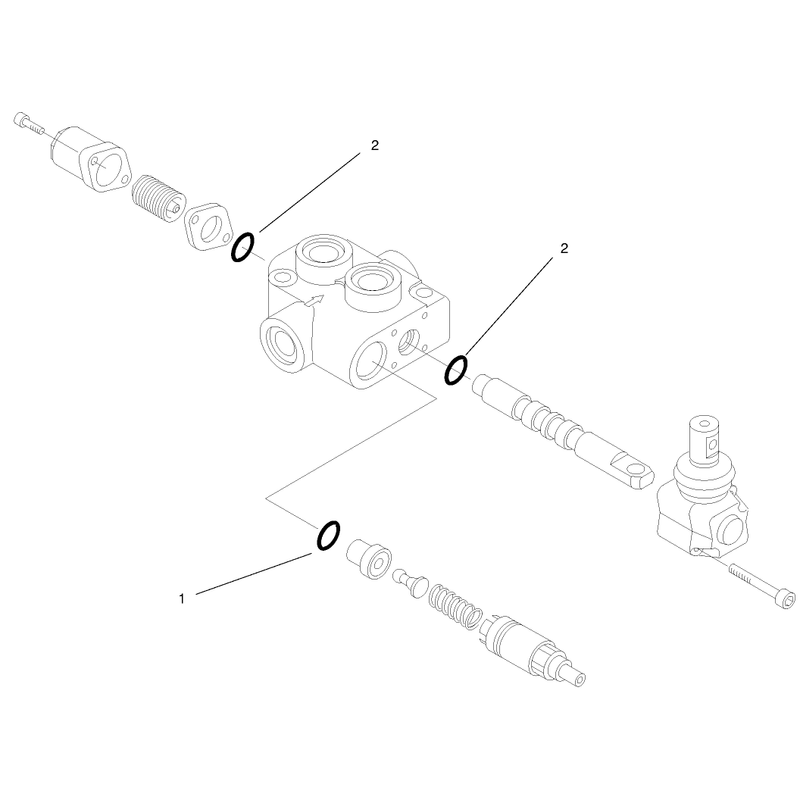 Hydraulic Valve Assembly No 98-4730