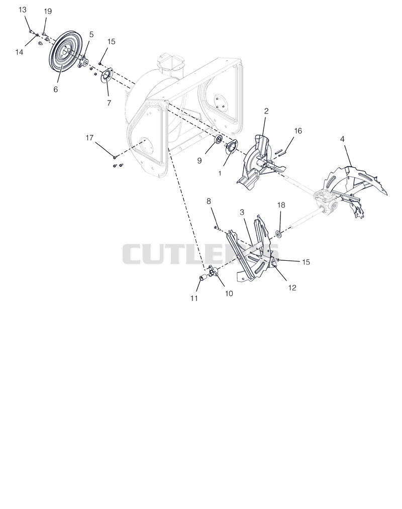 Auger And Impeller - 20"
