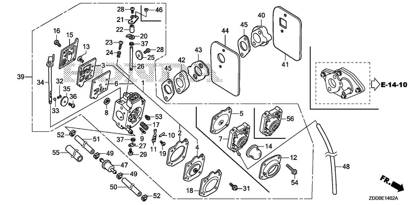 CARBURETOR (RAMMER       FLOATLESS)