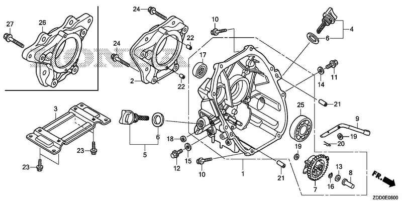 CRANKCASE COVER
