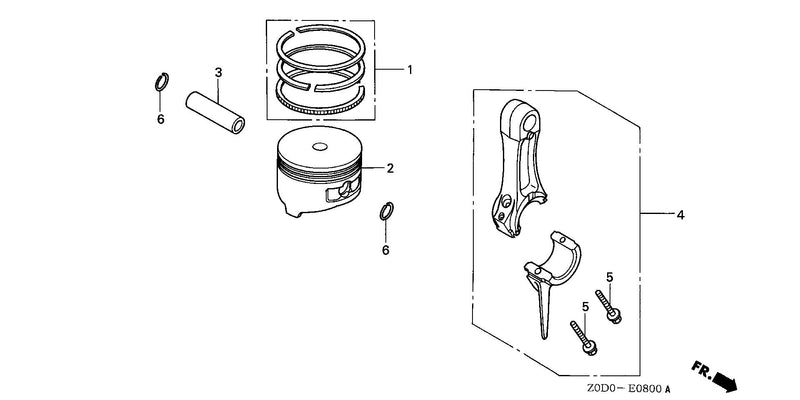 PISTON@CONNECTING ROD