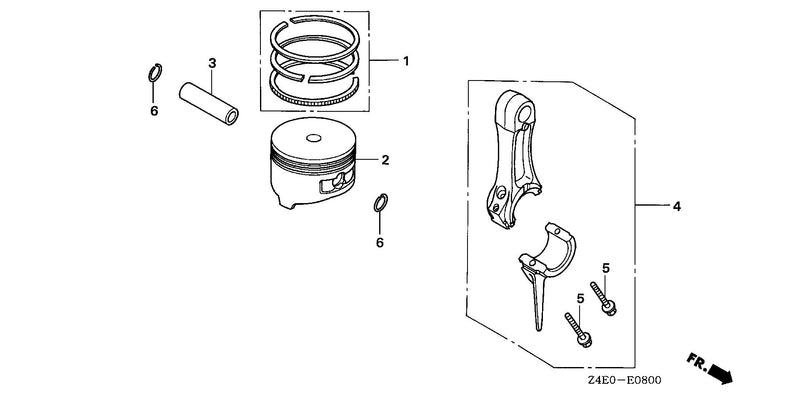 PISTON@CONNECTING ROD