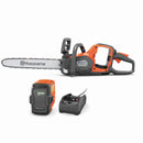 Husqvarna 970601202 Power Axe 350i 18 inch 40V Battery Powered Cordless Chainsaw, 7.5 Ah, .050" Gauge, 3/8" mini Pitch, Battery and Charger Included